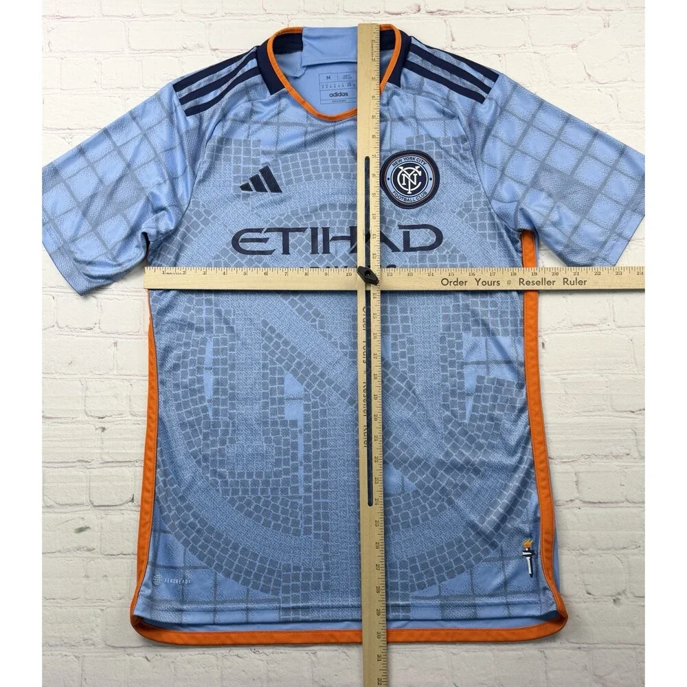 $150 adidas New York City Football Club Authentic Soccer Jersey - Men’s Medium